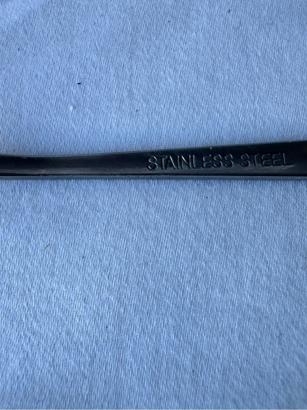 Stamped Stainless Steel Coffee Spoon - Silver